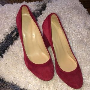 JCrew Burgundy heels